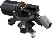 RHD Front Windshield Wiper Motor Assy Compatible with Toyota Land Cruiser 1990-2006 85110-60180 8511060180