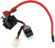 2024 Upgrade Starter Relay Solenoid Replacement for HiSun for Massimo for SuperMach for Coleman for Yardsport for Qlink Hisun 400,500,700,800CC,Replaces for 37710-115-0000,376800010,37700-055-0000