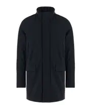 padded coat 54 Black