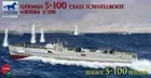 Bronco Model kit NB5004 1/350 German S-100 Class Schnellboot