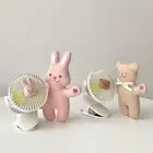 Rechargeable Outdoor Fan Clip Portable Handheld Electric Fan Home
