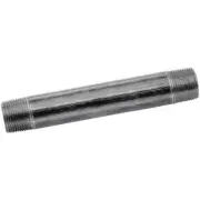 (25)-Anvil Black Iron Nipple Welded steel pipe, black coated to prevent rusting
