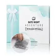 Date Night Adventure Book for Couples - 40 Scratch Off Challenge and Date