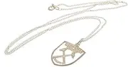 West Ham United FC Necklace & Pendant (UK Size: One Size) (Silver)