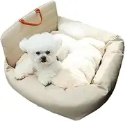 Dog Car Bed - Pet Carrier Dog Carseat - Pet Booster, Cat Beds & Furniture, Travel Accessories For Women, Men, Family, Friends