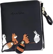 [MOBUTOFU] Cute Animal Pattern Mini Wallet Women's Coin Pouch -Proof Casual ' Wallet Coin Pocket