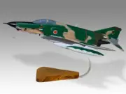 Mitsubishi RF-4EJ Phantom II Japanese Air Force Wood Airplane Model Small 1/72
