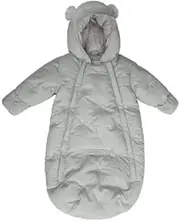7AM Enfant Winter Baby Snowsuit - Waterproof Winter Hooded Snowsuit for Baby, 2 Centeral Zippers | Bunting Bebe Stroller Sac