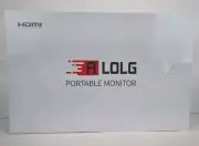 ALOLG Portable Monitor - 15.6" HDMI Dual Screen Display - Brand New!