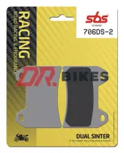 Bimota SB8 1000 RS Special 2000 SBS Dual Sintered Front Brake Pads 706DS-2