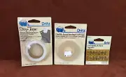 DRITZ ~ Stay Tape ~ Double Faced Sewing/Craft Tape ~ 14 Agrafes Hooks & Eyes NIP