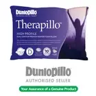 DUNLOPILLO Therapillo High Profile Dual Contour Premium Memory Foam Pillow NEW