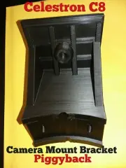 PIGGYBACK MOUNT FOR CELESTRON C8 . 3D PRINTED.( JUST BRACKET ) camera mount