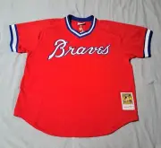 Mitchell & Ness Cooperstown Collection Atlanta Braves Dale Murphy- Red Jersey XL
