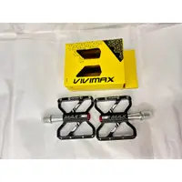 在飛比找蝦皮購物優惠-VIVIMAX MAX Z 鋁合金踏板 黑色 公路車 超輕踏