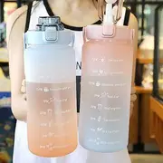 Water Bottle Gradient Blue + Tangerine - 2000ml