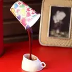 Table Lamp Home Romantic Pour Coffee Usb Battery Night Light Novelty DIY LED