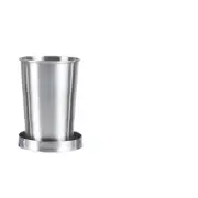 Foldable Cup Telescopic Stainless Steel Mug Vigorous with Keychain Folding Cup