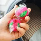 2pcs Lint Remover Balls Reusable Improve Laundry Efficiency Washing Machine Lint