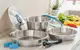【NEOFLAM】Cookvision SUS304 不鏽鋼 鍋具 8件組 鍋具組 平底鍋 湯鍋 炒鍋 拆卸把手 廚具