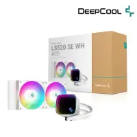 在飛比找momo購物網優惠-【DeepCool】九州風神 LS520 SE WH CPU