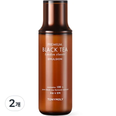 TonyMoly Premium Black Tea London Classic Emulsion, 150ml, 2EA
