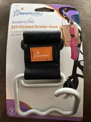 Dreambaby Stroller Buddy EZY Fit Giant Stroller Hook For Bags Backpack Universal