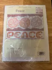 Jeanette Crews - Peace - Cross Stitch Kit NIP - 6" x 4" - #223-6-K