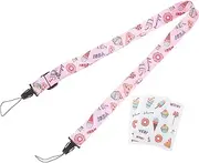KALLORY 1Set Instant Mini Camera Strap and Sticker Kit Lightweight Camera Accessories for Decorating Instant Cameras and Personal Items