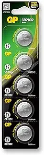 GP CR2032 3V Lithium Coin Cell Batteries Pack of 5 - Ideal for CMOS - Remotes – Car Key - Head Torch - Tea Light Candles – Toys – Keyfob – Scales