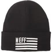 SALE New Neff Flagged Beanie (Black)