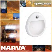 Narva 10 - 30V LED Oval Interior Lamp with Touch On/Dim/Off Switch Warm White