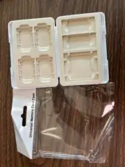 2 PCS Top Quality New Universal Memory Card Case, White,SD/TF CARD FREE SHIPPING