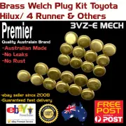 Brass Welch Plug Kit Brass Expansion Welsh Plugs Fits Toyota 3VZE 3VZ-E MECH