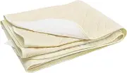 Romance Kosugi Official Nemuri Atelier Bed Pad, Cool Touch Feel, Queen, Hemp Padding, Cool, for Summer, Cool, Bed Pad, with Elastic Corners