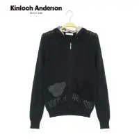 在飛比找momo購物網優惠-【Kinloch Anderson】簍空小熊連帽罩衫長袖外套