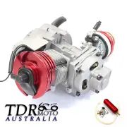 49cc 2 STROKE RACE ENGINE High Performance motor + Boost Bottle Cag Pocket bike