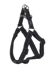 Rogz Classic Step-In Reflective Dog Harness Black Large