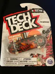 Tech Deck WORLD PRO EDITION FINESSE BAKUGAN Skateboard Ultra Rare Near Mint