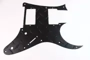 Matte Black Aluminum Diamond Plate HXH Guitar Pickguard fits RG550 Jem RG