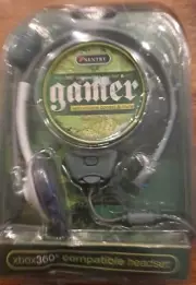 Sentry Gamer Headset Microphone Xbox 360 Mario Volume Control Mute Xb200 Zelda