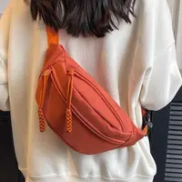 在飛比找蝦皮購物優惠-Solid Color Canvas Casual Bag 