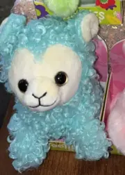 Russ Petooties Pets Plush Series 10 Springtime Friends Blue Llama Fern New