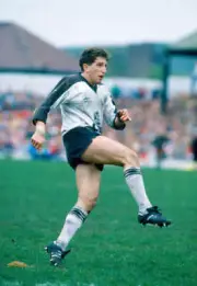 Jonathan Davies of Widnes rugby league during a match against Wig - Old Photo