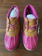 Lands End Karla Patent Boot - Bright Magenta - Girl Femme Size US 2