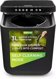3L Electric Kitchen Composter - Compost’S Organic Material & Food Scraps | Count