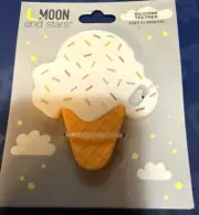 Moon and Stars--Silicone Teether---Sprinkles Ice Cream Cone