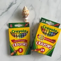 在飛比找蝦皮購物優惠-【繪兒樂Crayola】彩色蠟筆(8色/16色/24色) 安