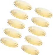 ibasenice 10pcs Kaleidoscope Lens Goggles Kaleidoscope Reflector Rearview Mirror Filter Universal Kit Glasses Frame Nose Pad Glasses Kaleidoscope Puncture Kit Plastic Transparent