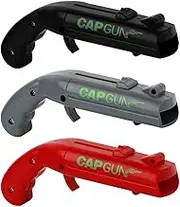 RADIXIUM 3PCS Cap Gun Bottle Opener, Launcher Shooter Funny Shoots Gun Creative Beer Opener for Drinking Game Family Party Bar Outdoor Barbecue